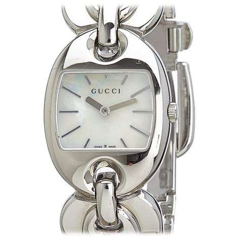 vintage silver gucci watches|gucci watches vintage prices.